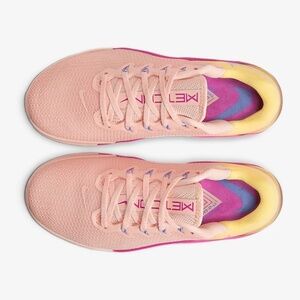 Nike Women's Metcon 5 Washed Coral Fire Pink Topaz Gold AO2982-668 Women's 12